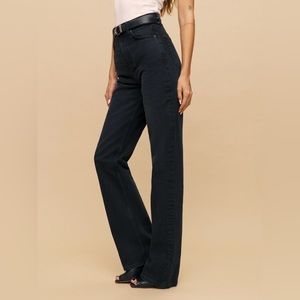Reformation Wilder High Rise Wide Leg Jeans